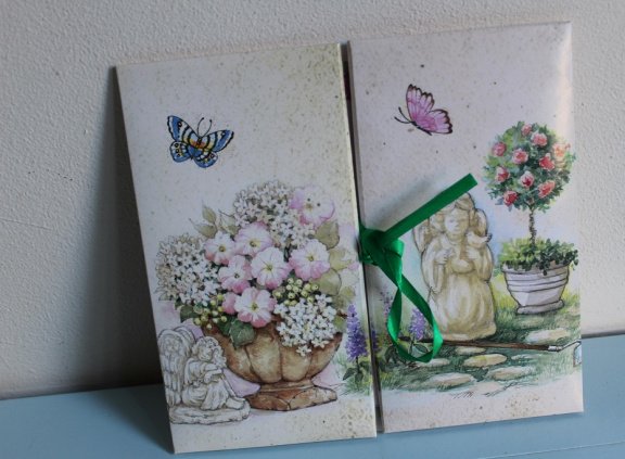 Postpapier tuin design - nr. 1