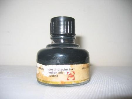 Talens, oud potje oostindische inkt, 30 ml 115 - 1