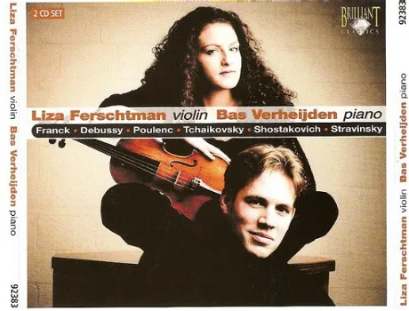 CD - Liza Ferschtman viool en Bas Verheijden piano - 0