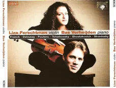 CD - Liza Ferschtman viool en Bas Verheijden piano