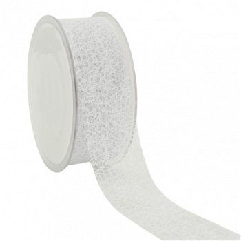 Weblint off-white 38mm (streng 2 meter) knutselen - 7