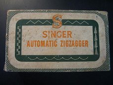 SINGER oud doosje met Automatic Zigzagger