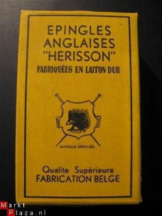 HERISSON Epingles Anglaises met originele doosje