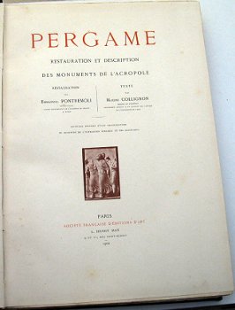 Pergame (Pergamon) 1900 Collignon Gelimiteerde oplage 1/500 - 3