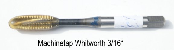 Tappen en snijplaten in Metrisch, BSW, BSP, UNC, UNF, BSF, etc. - Afbeelding 2