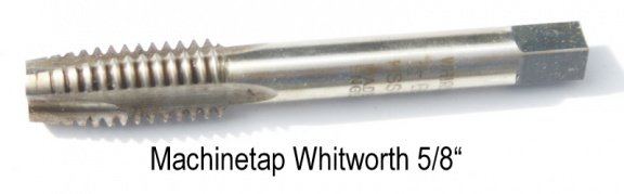 Tappen en snijplaten in Metrisch, BSW, BSP, UNC, UNF, BSF, etc. - Afbeelding 3