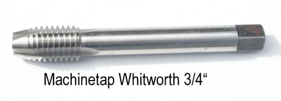 Tappen en snijplaten in Metrisch, BSW, BSP, UNC, UNF, BSF, etc. - Afbeelding 5