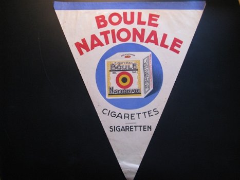 Oude papieren reclameplaat Boule Nationale... - 1