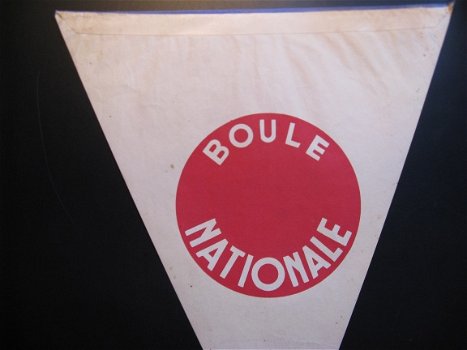 Oude papieren reclameplaat Boule Nationale... - 3