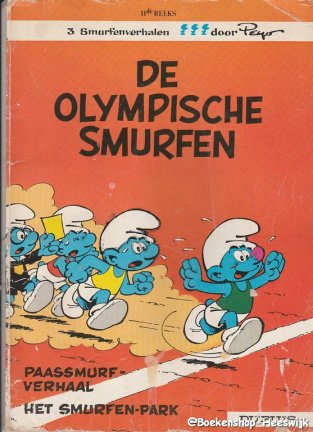 Peyo - De Olympische smurfen - nr. 1
