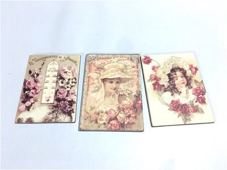 3 chipboard pieces, zelfklevend, Prima 's Tales of You and Me collectie - 1