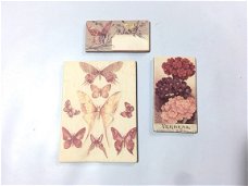 3 chipboard pieces, zelfklevend, natuurthema, Prima 's Tales of You and Me collectie