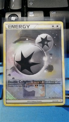 Double Colorless Energy  103/123  League Promo nm