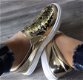 Ultra lichte ultra glossy dames slip on sneakers zálig om te dragen, maat 40 - 1 - Thumbnail