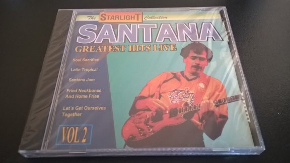 Santana live volume 2 CD nieuw en geseald - 1