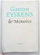 Gaston Eyskens de Memoires samenstelling en redactie Jozef Smits - 1 - Thumbnail