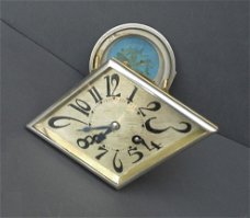 === Pendule uurwerk  = Art Deco = oud === 33924
