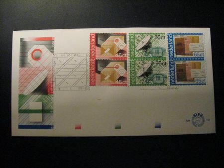 Oude FDC Nederland ongebruikt 1981, blok van 2... - 1