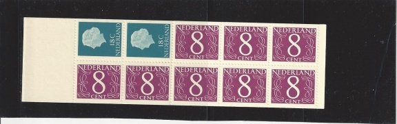 Nederland, postzegelboekje PB 4z postfris - 1
