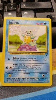 Squirtle  93/130  Base Set 2