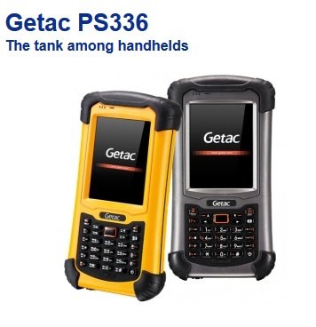Fully Rugged Handheld Getac PS336 Basic USB RS232 BT WLAN alfa GPS USB geel ES P1A6AWD2YAXX - nr. 1