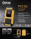 Fully Rugged Handheld Getac PS336 Premium USB RS232 BT WLAN 3G HSPA+ alfa GPS RFID geel DE P1A6BWD4Y - 3 - Thumbnail