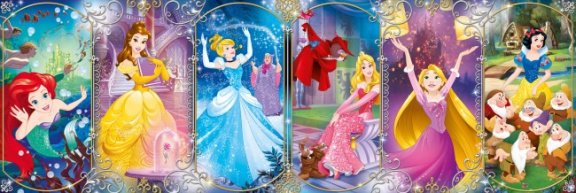 Clementoni - Disney Princess - 1000 Stukjes Nieuw - 1