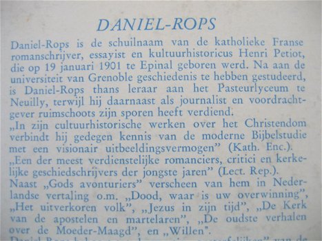 Gods avonturiers door Daniël Rops, - 2