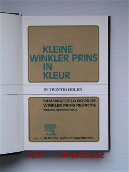 [1981] Kleine Winkler Prins in kleur - 20 delen- , Redactie, Elsevier - 2