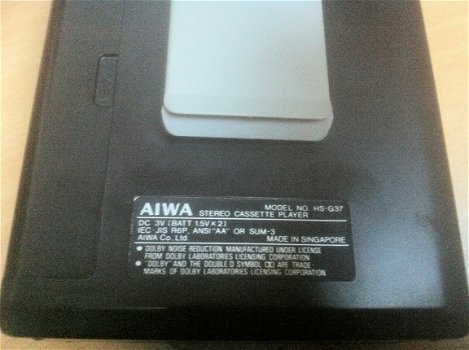 Aiwa cassettespeler voor € 2,50 te koop aangeboden in omgeving Eindhoven - 3