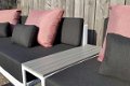 Loungeset lounche set terras tuin wit wicker nieuw. - 3 - Thumbnail