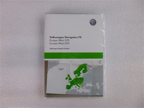 VW RNS310 RNS 310 SD kaart Europa 2017 FX V9 Seat Skoda Volkswagen navigatie kaart - 1