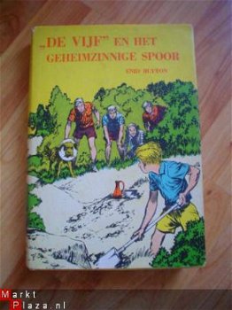 De vijf en het geheimzinnige spoor door Enid Blyton - 1