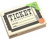 SALE NIEUW houten stempel Ticket van Hero Arts - 1 - Thumbnail