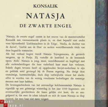 HEINZ G. KONSALIK**NATASJA DE ZWARTE ENGEL**NEDERLANDSE BOEK - 2