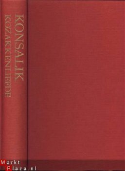 HEINZ G. KONSALIK**KOZAKKENLIEFDE**HARDCOVER**DE BOEKERIJ BA - 1