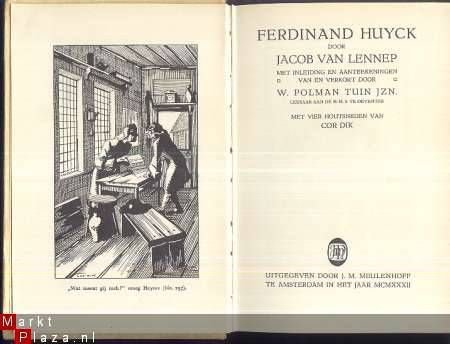 JACOB VAN LENNEP ** FERDINAND HUYCK ** J.M. MEULENHOFF ** - 1