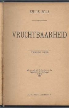 EMILE ZOLA**VRUCHTBAARHEID**B. H. SMIT-AMSTERDAM**BLAUWE SKY - 6