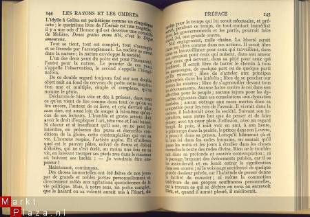 VICTOR HUGO**LES VOIX INTERIEURES+LES RAYONS ET LES OMBRES** - 7