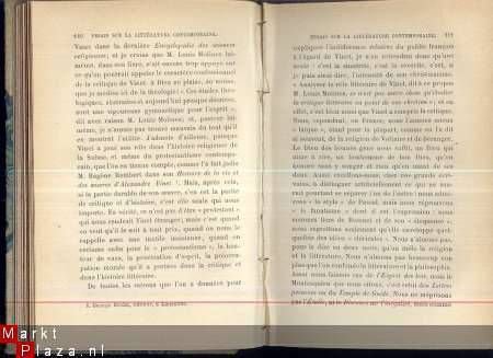 FERDINAND BRUNETIERE**ESSAIS SUR LA LITTERATURE CONTEMPORAIN - 4