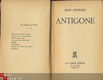 JEAN ANOUILH**ANTIGONE**LA TABLE RONDE - 2 - Thumbnail