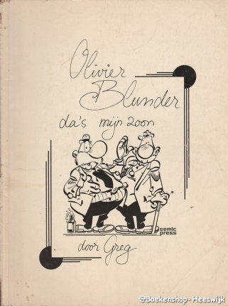 Greg - Oliver Blunder da's mijn zoon - nr. 1