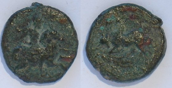 Antieke Griekse munt B1 - 1