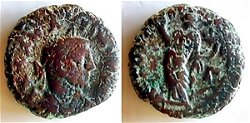 Egypte romeinse munt van keizer Maximianus ( F1306)