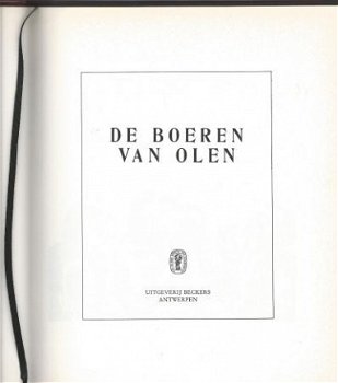 VLAAMSE VOLKSBOEKEN**DE BOEREN VAN OLEN**BRUINE SKYVERTEX BE - 2