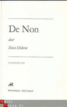 DENIS DIDEROT**DE NON**LA RELIGIEUSE**FILMEDITIE**+ KRUSEMAN - 3