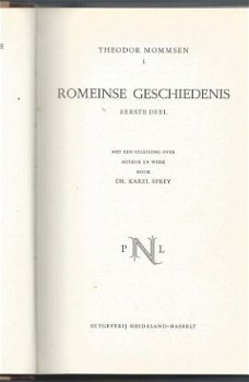 THEODOR MOMMSEN**ROMEINSE GESCHIEDENIS**PANTHEON DEEL I + II - 3