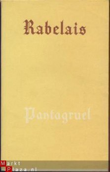 FRANCOIS RABELAIS**PANTAGRUEL**EDITIONS DE CLUNY - 1