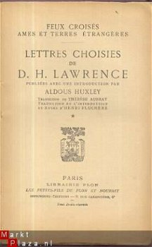 D.H. LAWRENCE**LETTRES CHOISIES**INTRODUCTION ALDOUS HUXLEY - 2