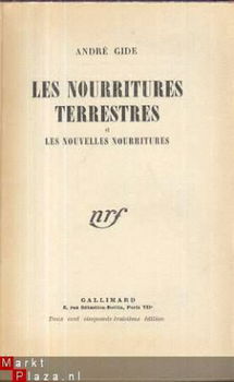 ANDRE GIDE**LES NOURRITURES TERRESTRES*NOUVELLES NOURRITURES - 2